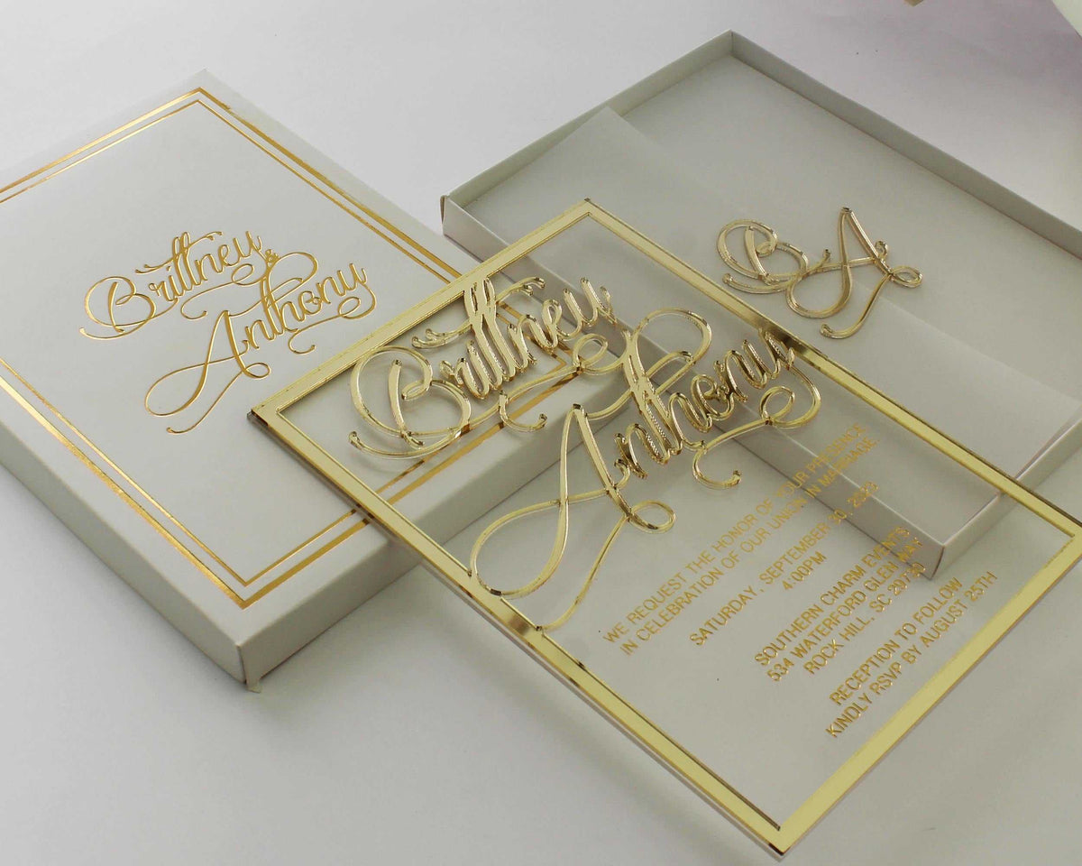 gold foil fold suite