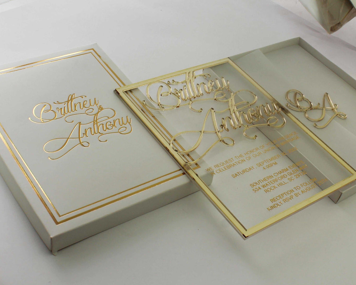 gold foil fold suite