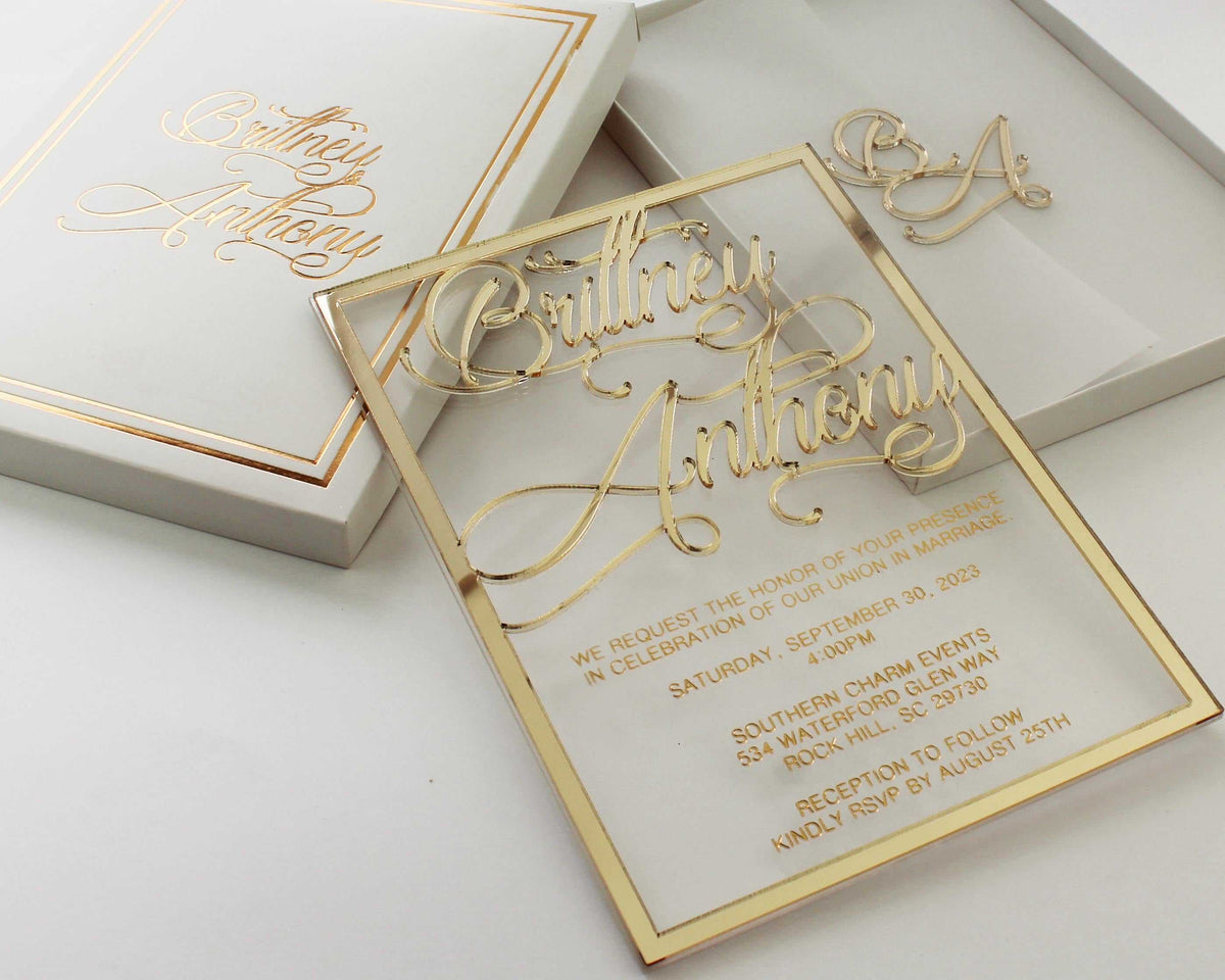 gold foil fold suite