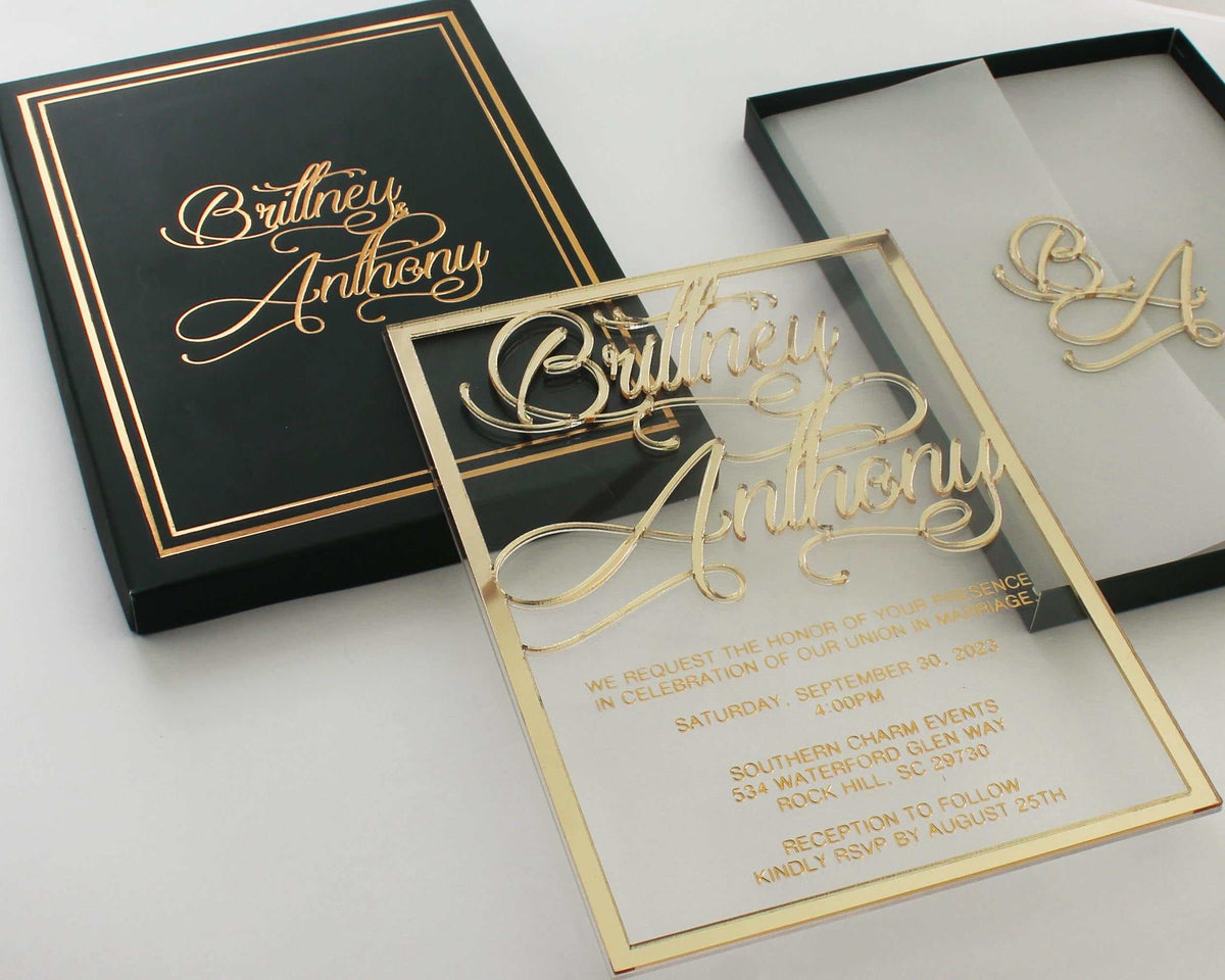 gold foil fold suite